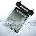 Black/Blue 10.1 inch Waterproof Tablet Pouch Dry Bag Case
