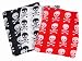 Set Of 3 Skull & Crossbones Print Head Scarves Hair Image #2