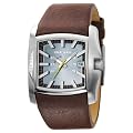 Diesel - DZ1317 - Montre Homme - Quartz Analogique - Cadran Bleu - Bracelet en Cuir Marron