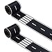Black Track Tape,Toy Car Tape Track for Kids,Race Cars Decorations for Kids Birthday Party (2 Rolls, 2.4