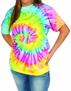 Alexanders Costumes Tie Dye Shirts, Multi, Medium