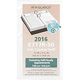AT-A-GLANCE Daily Desk Calendar 2016 Refill, 12 Months, January - December, 3.5 x 6 Inch Page Size (E717R50)