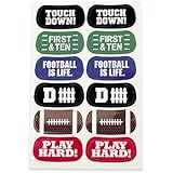 Football Face Tattoos - 6 Sheets