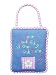 Tooth Fairy Pillow Denim with Pink