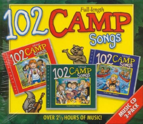 102 Camp Kids Songs CD Boxed Set