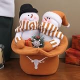 Texas Snowmen Top Hat