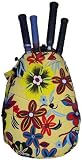 Jet Yellow Floral Two Strap Backpack