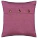EXP Decorative Handmade Orchid Purple Thai Silk Cushion Cover / Pillow Sham