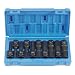 Grey Pneumatic Corp 1498MH 1/2'' Drive Metric Hex Driver Set - 10 Piece