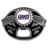 New York Giants Metal Belt Buckle Beer Bottle Opener
