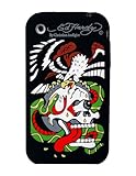 Ed Hardy Silicone Hawk Skin for iPhone 3G (Black)