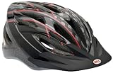 Bell Strata Youth Bike Helmet (Red Argyle/Black-Red)