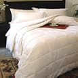 Classic White Down Alternative Comforter or Blanket Year Round Filled , Queen