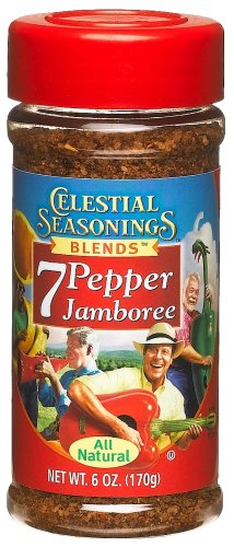 Celestial Seasonings 7 Pepper Jamboree, 6-Ounce Bottle (Pack of 5) by Celestial Seasonings