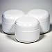 1 Oz White Double Wall Plastic Jar with Dome Lid (12 Per Bag) with Free Daybeauty Skincare Sample