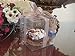 25 PCS Clear Plastic Tuck Top PVC Boxes Wedding Party Favor (4x4x4)