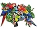 51guo rTVdL. SL75 Reviews Parrots in Paradise Shaped 1000 pc