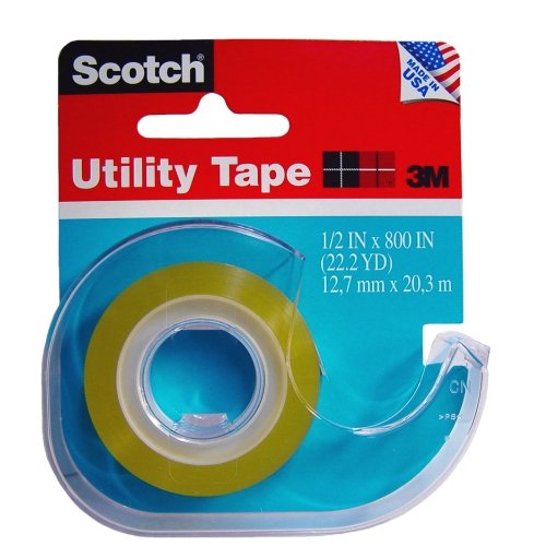 Scotch Utility Tape 1/2 x 800 (Pack of 24)