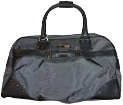 Women's Jessica Simpson Carry On Tote Grey Embellished Bow Tie