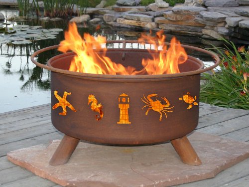 Patina Products F116, 30 Inch Atlantic Coast Fire Pit