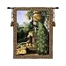 Peacock Tapestry Wallhanging Comes With Wall Hanging Rod and Tassels