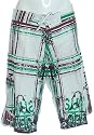 Shiwi Badeshorts DAMEN Boardshorts Shorts wei&szlig; bedruckt