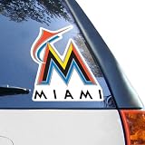 MLB Miami Marlins 8'' x 8'' Color Die-Cut Decal