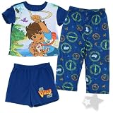 Diego Animal Bunch Pajamas for Toddler Boys