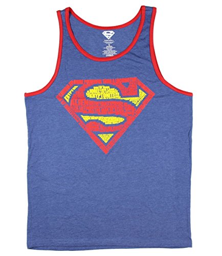 DC Comics Superman Logo Graphic Tank Top-Shirt