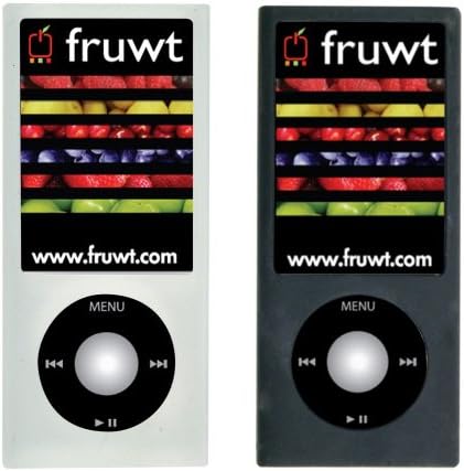 fruwt PEEL Silicone Skin for iPod nano 5G (Black, Clear)