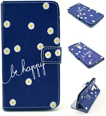 G3 Case,LG G3 Wallet Case."SMYTU(TM)"PU Leather Case with Flip Cover. [Kickstand Feature] [Slim Fit] [ Non-slip Feature] [Magnetic Closure ]Slots for Id &amp; Credit Cards and Money Pocket for G3. (Daisy)
