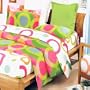 Blancho Bedding - Rhythm of Colors 100 Cotton 4PC Duvet Cover Set (Full Size)