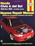Honda Civic & del Sol: 1992 thru 1995 All SOHC models Haynes Repair Manual