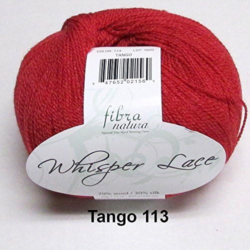 Fibra Natura Whisper Lace Yarn #113 Tango