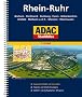 ADAC Stadtatlas Rhein-Ruhr: Bochum. Dortmund. Duisburg. Essen. Gelsenkirchen. Krefeld. M�lheim a. d. .R.. M�nster. Oberhausen. Insgesamt 74 St�dte und Gemeinden