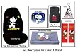Snoopy Dancing Extreme Package 8 - Red Accessories Seat Covers