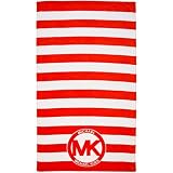 Michael Kors Beach Towel, Orange Rugby Stripe