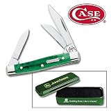 Case Folding Knife John Deere Green Small Stockman