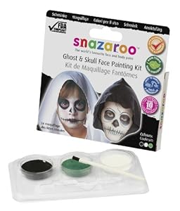 Snazaroo Face Paint Theme Pack - Ghost and Skull