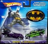 Hot Wheels DC Comics Batman vs The Riddler 1:64 Scale Die Cast Car 2 Pack Mattel