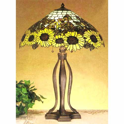 christmas Meyda Tiffany 47592 Sunflower TableB0007OYVSG