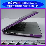 mCover® PURPLE Hard Shell Case for 15.4" Aluminum Unibody Apple MacBook Pro (Black keys) 15-inch