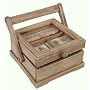 N�hkasten mit Tragegriff Holz N�h Box Landhaus Nos&hellip von Clayre & Eef