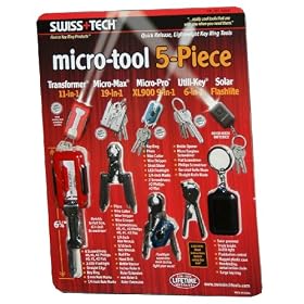 Swiss Tech Micro-Tool 5-Piece Set by Swiss Tech