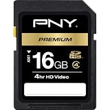 PNY 16 GB SDHC Class 4 Flash Memory Card P-SDHC16G4-EF