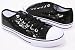 Sequins! Black Low-Top Designer Inspired Sneakers