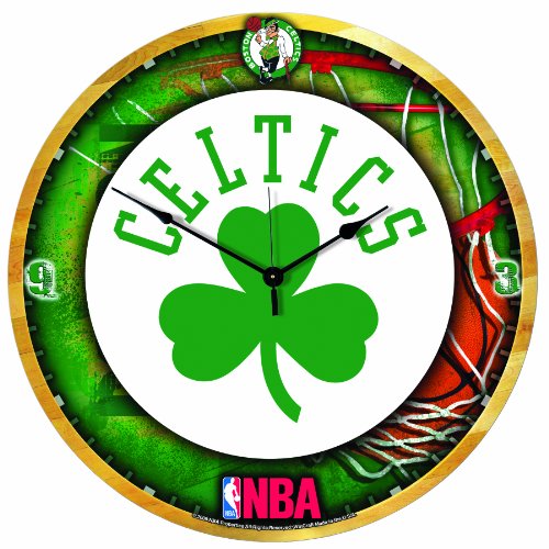 NBA Boston Celtics 18-Inch High Definition Clock