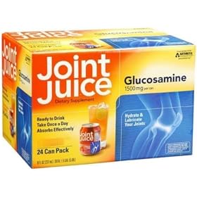 Joint Juice with 1500 mg of Glucosamine - 6 Can Pack (8 oz. cans) - Tropical Fruit Flavor