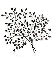 Iron Leaf Wall Art
