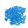 80 St�ck LEGO TECHNIC "Achse mit Pin" in Blau.